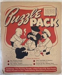 Puzzle Pack: The Passing Parade (Famous People Jig-Saw Puzzle); The Victory Garden; Give Your Brain a Workout; You' re on the Witness Stand
