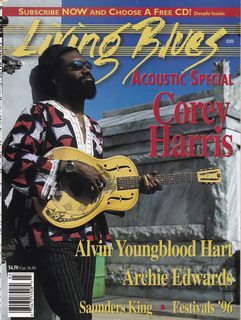 Living Blues Magazine #126 : Acoustic Blues Special March/ April 1996
