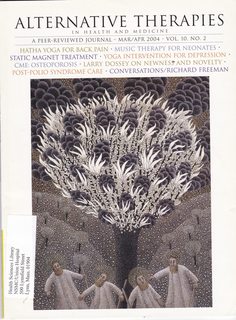 Alternative Therapies in Health and Medicine Vol 10 No 2 Mar/Apr 2004: Hatha Yoga for Back Pain
