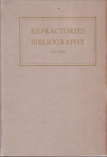 Refractories Bibliography 1947-1956
