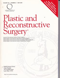 Plastic and Reconstructive Surgery Volume 107 No. 6 May 2001