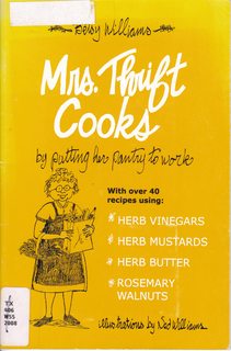 MRS. THRIFT COOKS by putting her pantry to work
