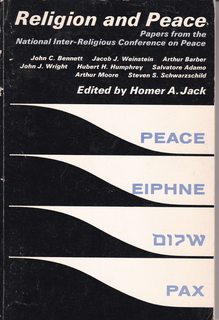 Religion and Peace: Papers from the National Inter-Religious Conference on Peace