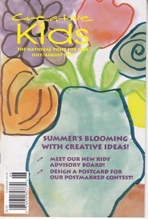 Creative Kids: The National Voice for Kids Vol 13 No.6 July/August 1995; Summers Blooming with Creative Ideas