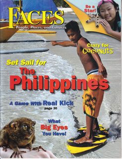 Faces: People Places and Cultures, January 2011 Vol. 27 No 4: Set sail for the Philippines