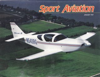 Sport Aviation Magazine, January 1987