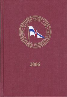 Boston Yacht Club 2006 140th Year (Marblehead Station)