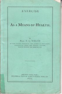 Exercise as a Means of Health