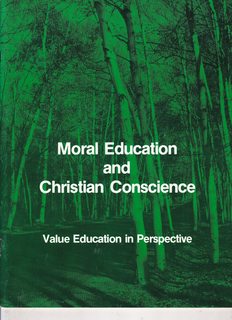 Moral Education and Christian Conscience-Value Education in Perspective