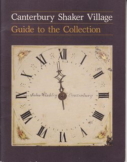 Canterbury Shaker Village Guide to the Collection