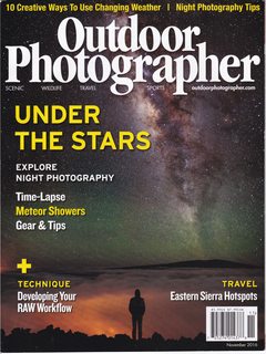 Outdoor Photographer Magazine November 2016 Under the Stars