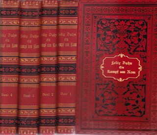 Ein Kampf um Rom : Historischer Roman ; Bd. 1 - 4