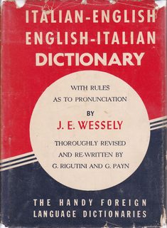 English-Italian and Italian-English Dictionary (Wessely's Pocket Dictionaries)