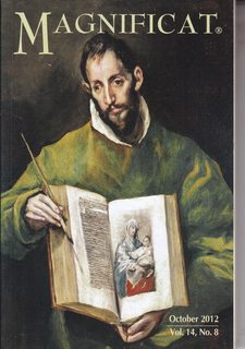 Magnnificat (October, 2012; Volume 14, Number 8)