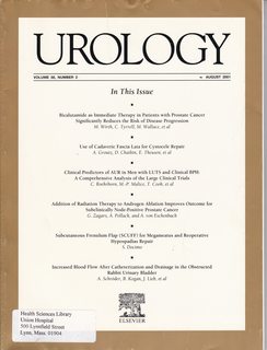 Urology Vol 58 No. 2 August 2001 Bicalutamide as Immediate Therapy in Patients with Prostate Cancer Significantly reduces the Risk of Disease Progression