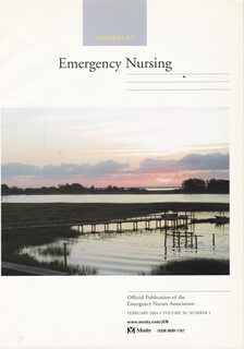 Journal of Emergency Nursing Vol 30 No. 1 February 2002: Editorial-Universal Respiratory Etiquette: A Modest Proposal