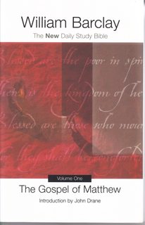 The Gospel of Matthew Volume I (The New Daily Study Bible)