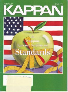 A Kappan Special Section on Standards, Phi Delta Kappan Vol. 76 No. 10 June 1995