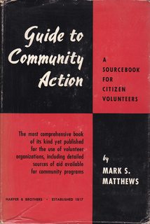 Guide to Community Action, Sourcebook for Citizen Volunteers