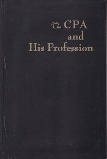The CPA and His Profession