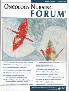 Oncology Nursing Forum Vol 36 No. 6 Nov. 2009-Chemotherapy Administration Safety Standards