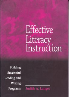 Effective Literacy Instruction: Building Successful Reading and Writing Programs