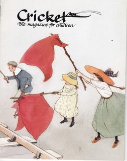 CRICKET Magazine March 1991 Volume 18 No. 7: Cover- The Railway Children by Lisbeth Zwerger