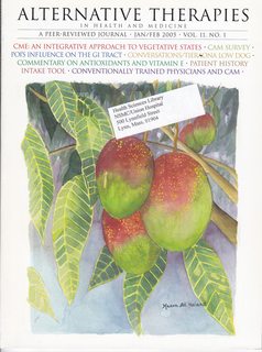 Alternative Therapies in Health and Medicine Vol 11 No 1 Jan/Feb 2005: CME-An Integrated Approach to Vegetative States