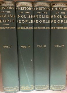 History of the English People 4 Volumes