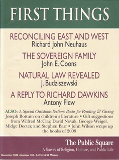 First Things December 2008 No. 188: Reconciling East and West