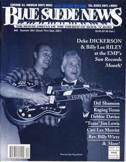 BLUE SUEDE NEWS, #55, SUMMER 2001