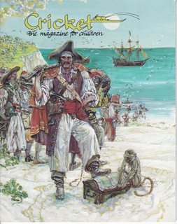 CRICKET Magazine November 1993 Volume 21 No. 3: Cover- The Treasure Chest by Eric von Schmidt