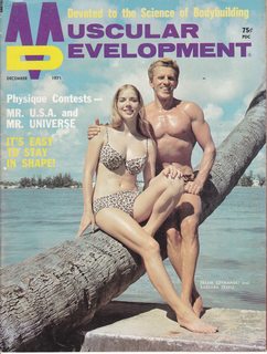 Muscular Development: Physique Contests Mr. USA and Mr. Universe, Vol. 8 No. 12 Dec. 1971