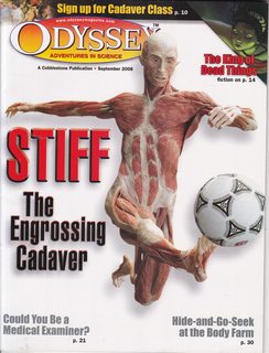 Odyssey-Adventures in Science Vol 17 No 7 September 2008: Stiff-The Engrossing Cadaver
