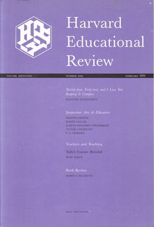Harvard Educational Review Vol 61 No. 1 February 1991