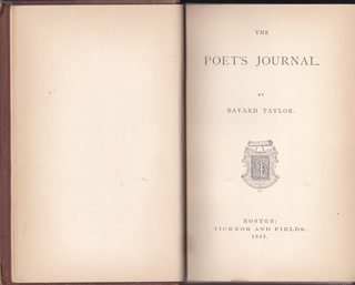 The poet's journal,