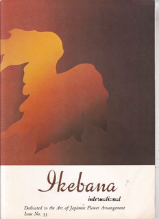 Ikebana International, Issue No. 53, October 1978
