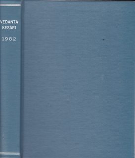 The Vedanta Kesari Vol. LXIX (January thru December 1982) ; 12 issues bound as one)