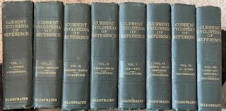 The Current Cyclopedia of Reference- 8 Volume set (Complete)