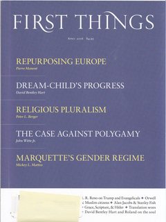First Things, April 2016 #262
