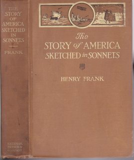 The Story Of America: Sketched In Sonnets