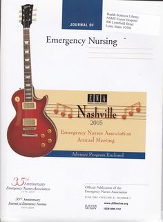 Journal of Emergency Nursing Vol 31 No. 3 June 2005: Nashville 2005 Emergency Nurses Association Meeting-Advance Program