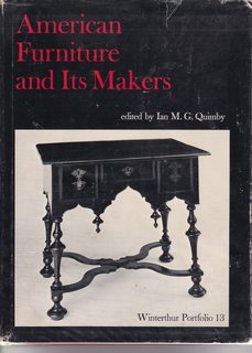 American Furniture and Its Makers (Winterthur Portfolio ; 13)
