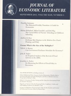 Journal of Economic Literature, Volume XLIV, Number 3