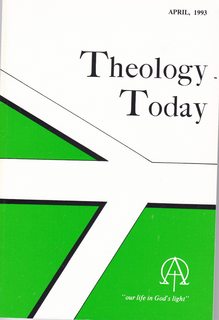 Theology Today Vol. L No. 1 April 1993