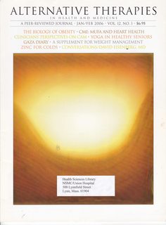 Alternative Therapies in Health and Medicine Vol 12 No 1 Jan/Feb 2006: The Biology of Obesity