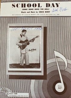 School Day (Ring! Ring! Goes the Bell) (as recorded by Chuck Berry on Chess Records No. 1653) Voice and Piano