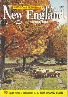 Historic and Picturesque New England Souvenir Book: 90 Color Views of Landmarks in the New England States
