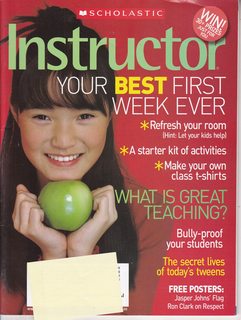 Scholastic Instructor Magazine Vol. 115 No. 1 August 2005: Your Best First Week Ever