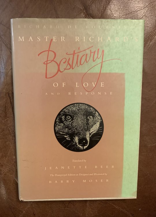 Master Richard's Bestiary of Love and Response Illustrated and designed Barry Moser